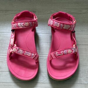 Teva - Kid’s Hurricane XLT Sandals - Neon Floral Lilies, size 3